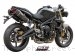 Oval High Mount Exhaust by SC-Project Triumph / Street Triple / 2008